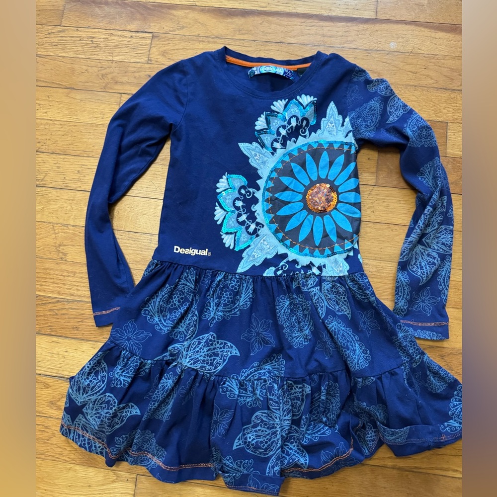 2 desigual kids dresses designer bundle